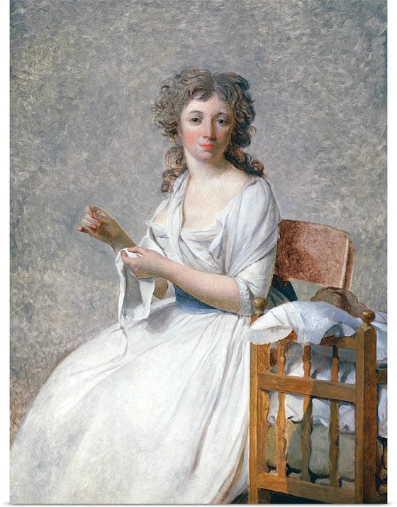 "Madame de Pastoret and Her Son(1791)", Jacques-Louis David