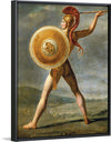 "Roman Warrior(1824)", Jacques-Louis David