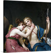 "The Farewell of Telemachus and Eucharis(1818)", Jacques-Louis David