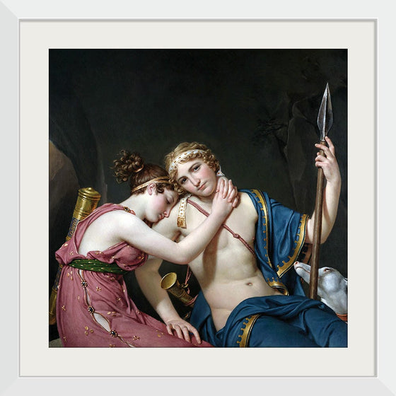 "The Farewell of Telemachus and Eucharis(1818)", Jacques-Louis David