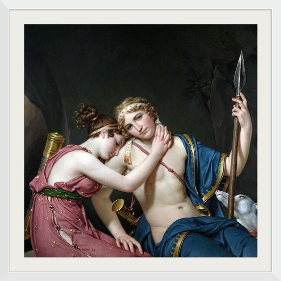 "The Farewell of Telemachus and Eucharis(1818)", Jacques-Louis David