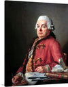 "Portrait of Jacques-François Desmaisons(1782)", Jacques-Louis David