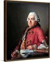 "Portrait of Jacques-François Desmaisons(1782)", Jacques-Louis David