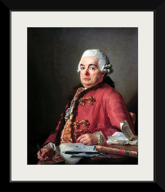 "Portrait of Jacques-François Desmaisons(1782)", Jacques-Louis David