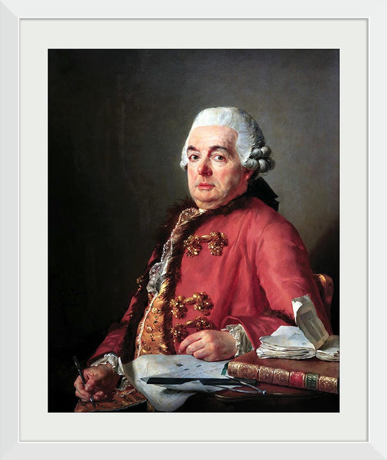 "Portrait of Jacques-François Desmaisons(1782)", Jacques-Louis David