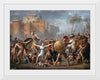 "The Intervention of the Sabine Women(1799)", Jacques-Louis David