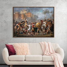  "The Intervention of the Sabine Women(1799)", Jacques-Louis David