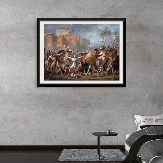 "The Intervention of the Sabine Women(1799)", Jacques-Louis David