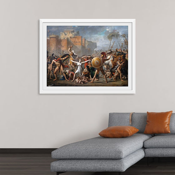 "The Intervention of the Sabine Women(1799)", Jacques-Louis David