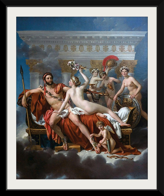 "Mars Being Disarmed by Venus(1824)", Jacques-louis David