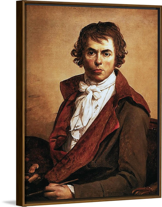 "David Self Portrait(1794)", Jacques-Louis David