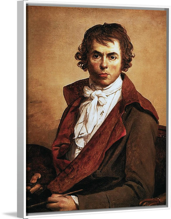 "David Self Portrait(1794)", Jacques-Louis David