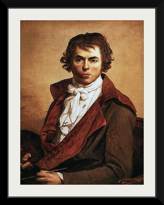 "David Self Portrait(1794)", Jacques-Louis David