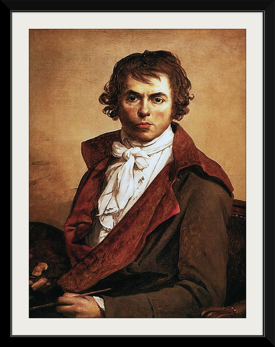 "David Self Portrait(1794)", Jacques-Louis David