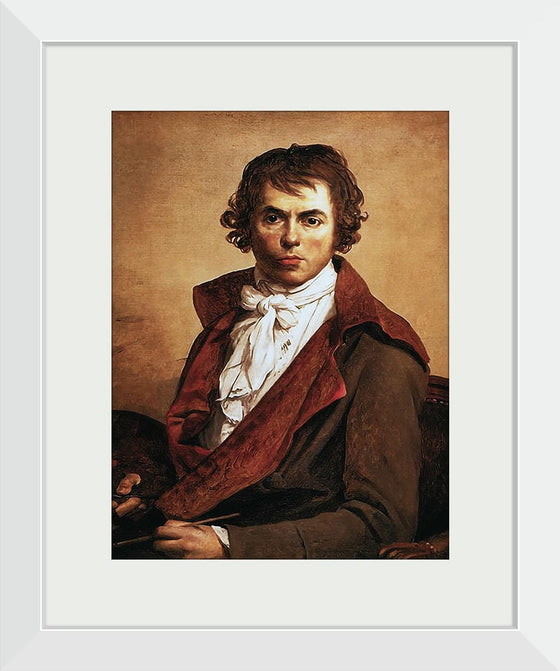 "David Self Portrait(1794)", Jacques-Louis David