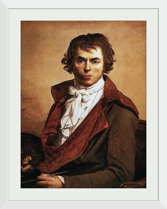 "David Self Portrait(1794)", Jacques-Louis David