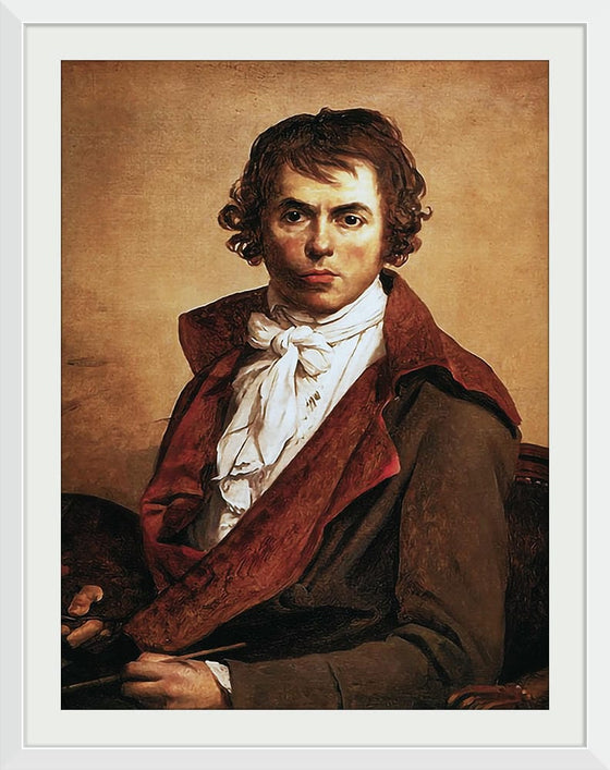 "David Self Portrait(1794)", Jacques-Louis David