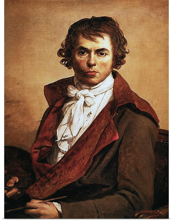 "David Self Portrait(1794)", Jacques-Louis David