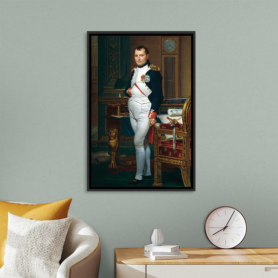 "The Emperor Napoleon in His Study at the Tuileries(1812)", Jacques-Louis David