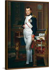 "The Emperor Napoleon in His Study at the Tuileries(1812)", Jacques-Louis David