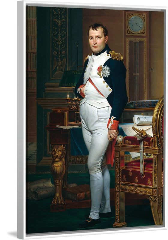 "The Emperor Napoleon in His Study at the Tuileries(1812)", Jacques-Louis David