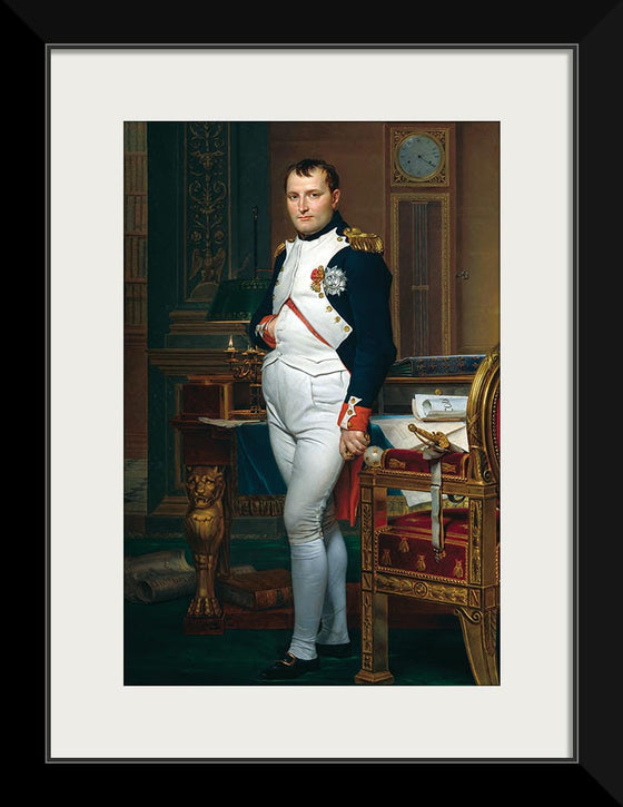 "The Emperor Napoleon in His Study at the Tuileries(1812)", Jacques-Louis David