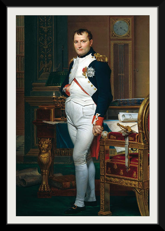 "The Emperor Napoleon in His Study at the Tuileries(1812)", Jacques-Louis David