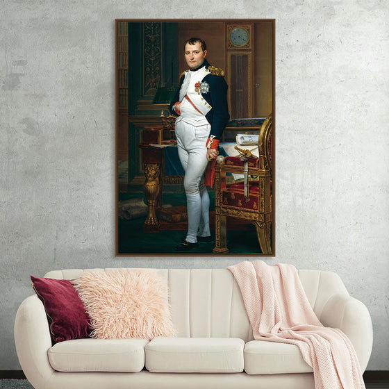 "The Emperor Napoleon in His Study at the Tuileries(1812)", Jacques-Louis David