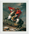 "Napoleon at the Great St. Bernard(1801-1803)", Jacques-Louis David