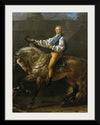 "Equestrian portrait of Stanisław Kostka Potocki(1781)", Jacques-Louis David