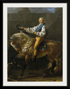 "Equestrian portrait of Stanisław Kostka Potocki(1781)", Jacques-Louis David