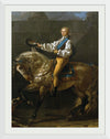 "Equestrian portrait of Stanisław Kostka Potocki(1781)", Jacques-Louis David