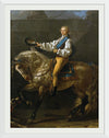 "Equestrian portrait of Stanisław Kostka Potocki(1781)", Jacques-Louis David