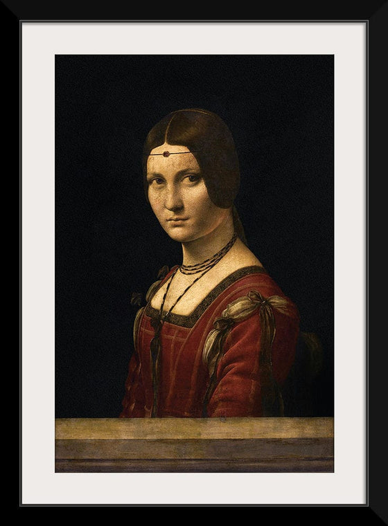 "La belle ferronnière(1495)", Leonardo da Vinci