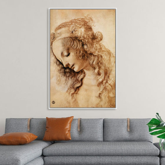 "Woman's Head(1470-1476)", Leonardo da Vinci