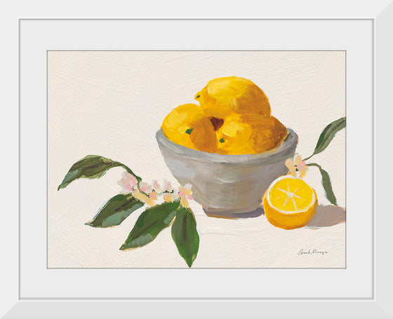 "Lemons in Grey Bowl Texture", Pamela Munger