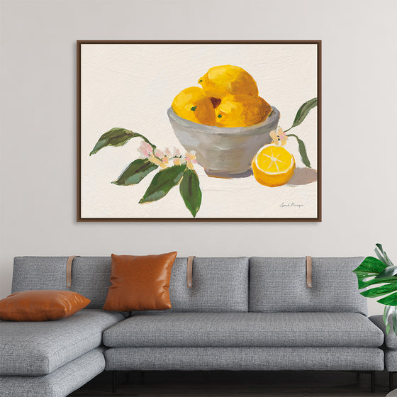 "Lemons in Grey Bowl Texture", Pamela Munger