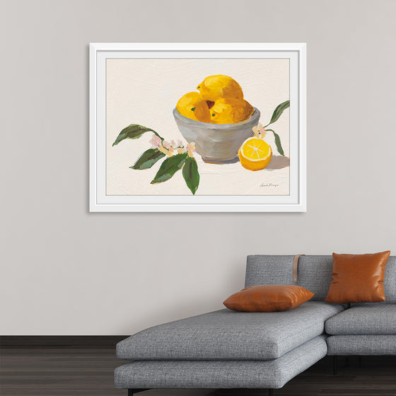 "Lemons in Grey Bowl Texture", Pamela Munger