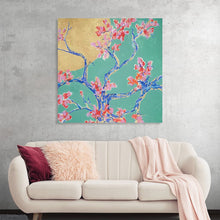  “Blossom Tree” by Christine Read is a captivating artwork that promises to breathe life and color into any space. The print captures the ethereal beauty of blossoming branches, painted with a harmonious blend of vibrant hues against a contrasting backdrop. Every brush stroke reveals Read’s mastery, making this piece not just a visual delight but an emotional journey.