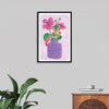 "Geraniums in Vase", Fiona Solley