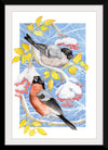 “Bullfinch in Snow", Girija Kulkarni