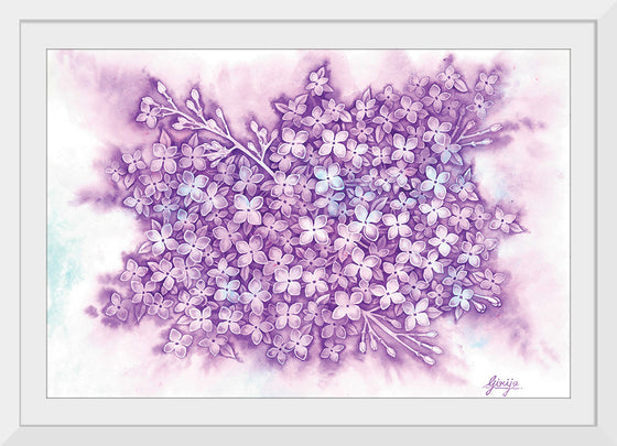 “Purple Drops", Girija Kulkarni