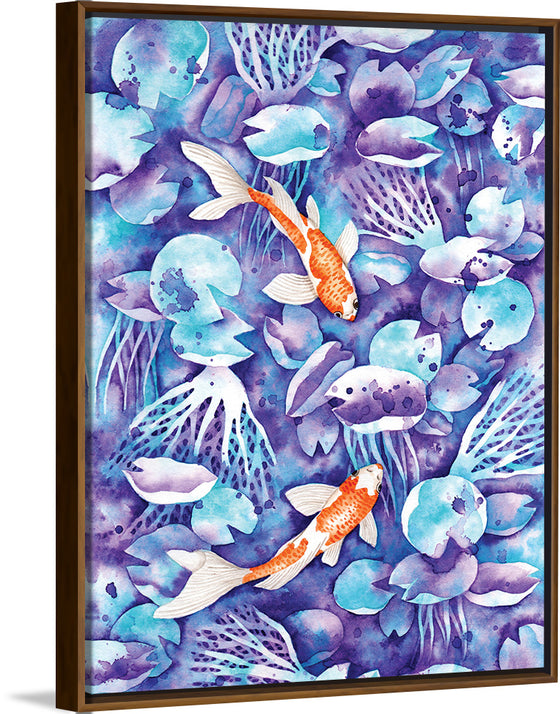 “Koi in blue #2", Girija Kulkarni