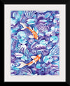 “Koi in blue #2", Girija Kulkarni