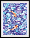 “Koi in blue #2", Girija Kulkarni