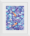 “Koi in blue #2", Girija Kulkarni