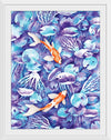 “Koi in blue #2", Girija Kulkarni