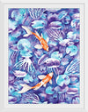 “Koi in blue #2", Girija Kulkarni