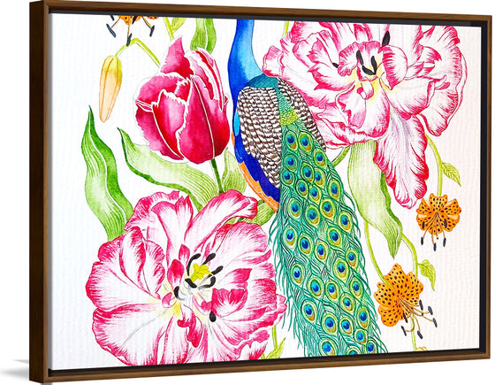 “Peacock in Spring", Girija Kulkarni