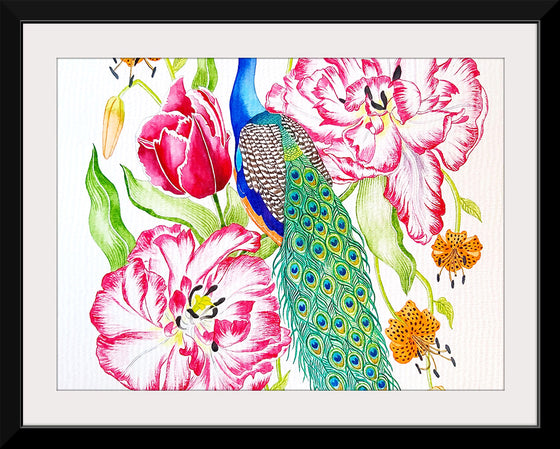 “Peacock in Spring", Girija Kulkarni